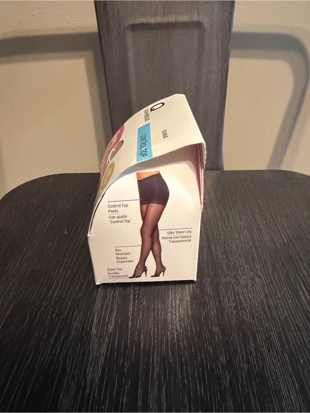 Vintage L'eggs Silken Mist Control Top Pantyhose Sun Beige Run Resistant NOS - Picture 3 of 6